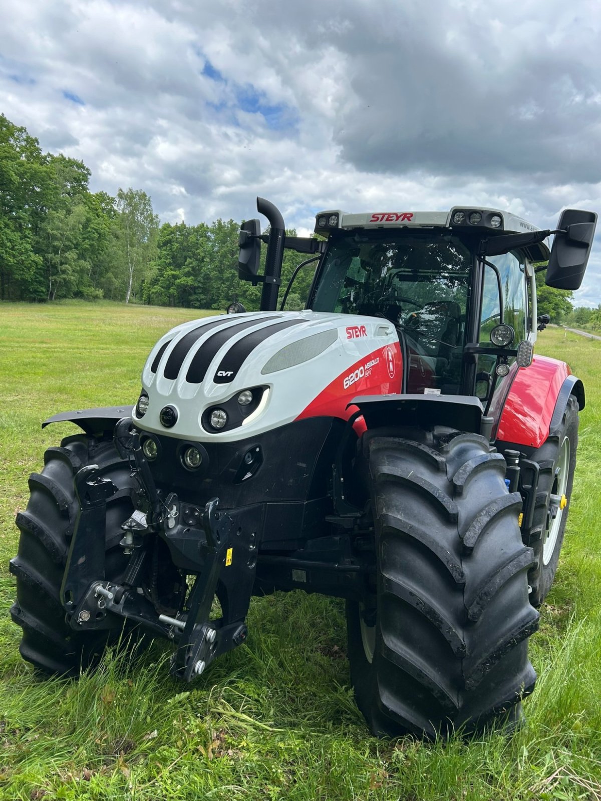 Traktor des Typs Steyr 6200 Absolut CVT, Gebrauchtmaschine in Soběslav (Bild 3)