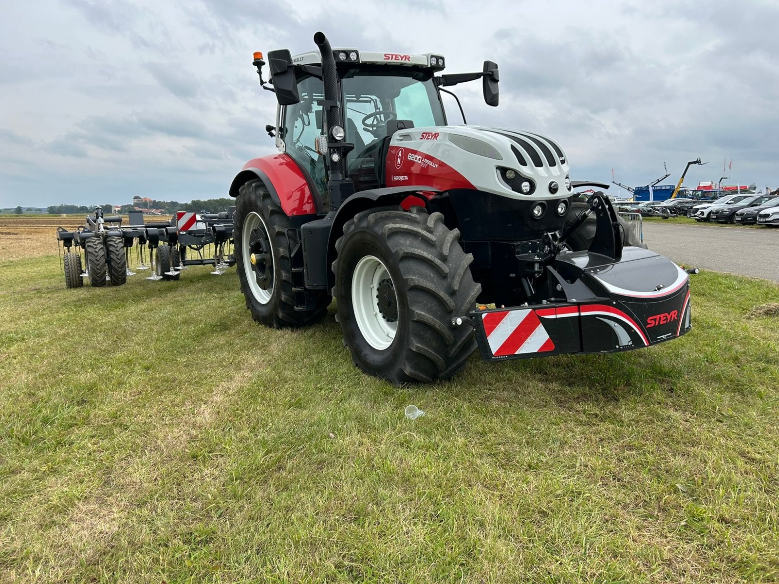 Traktor des Typs Steyr 6200 Absolut CVT, Gebrauchtmaschine in Soběslav (Bild 8)
