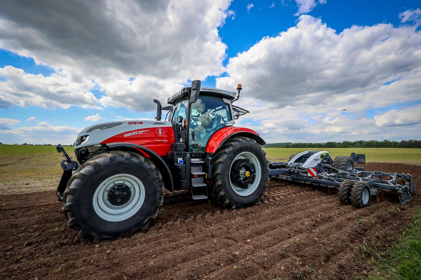 Traktor des Typs Steyr 6200 Absolut CVT, Gebrauchtmaschine in Soběslav (Bild 11)