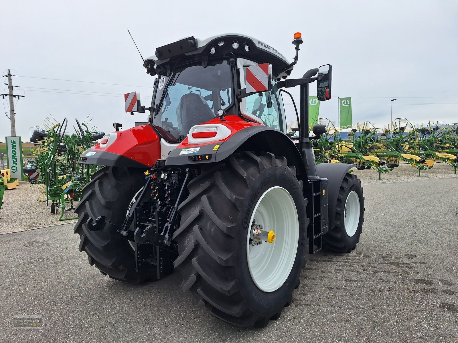 Traktor Türe ait Steyr 6200 ABSOLUT CVT, Neumaschine içinde Gampern (resim 4)
