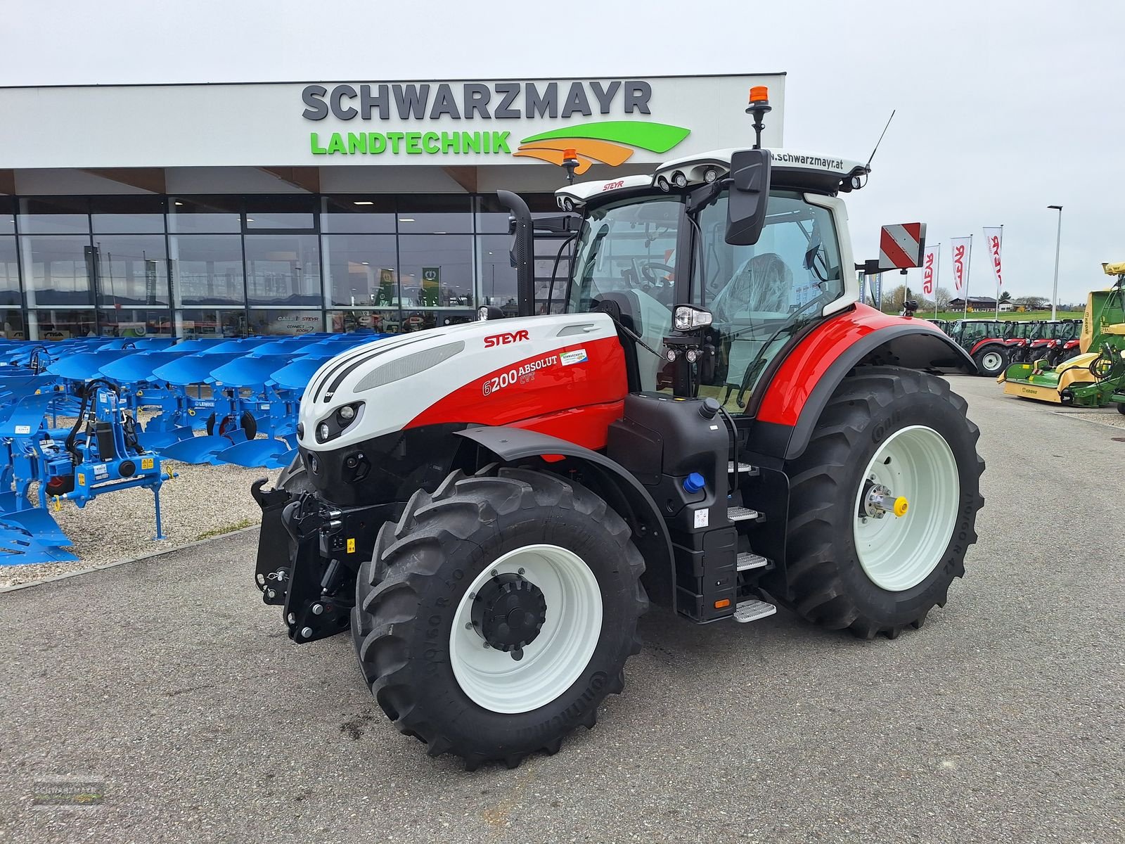Traktor Türe ait Steyr 6200 ABSOLUT CVT, Neumaschine içinde Gampern (resim 1)