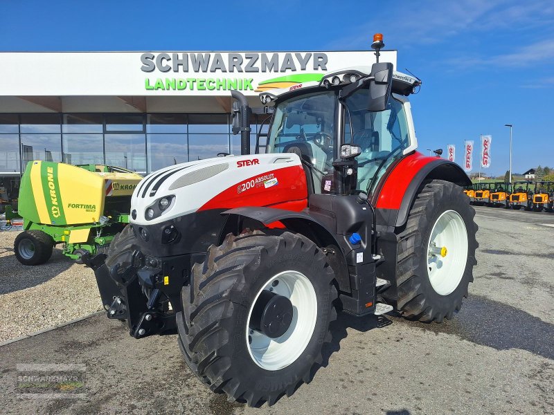 Traktor Türe ait Steyr 6200 Absolut CVT, Neumaschine içinde Gampern