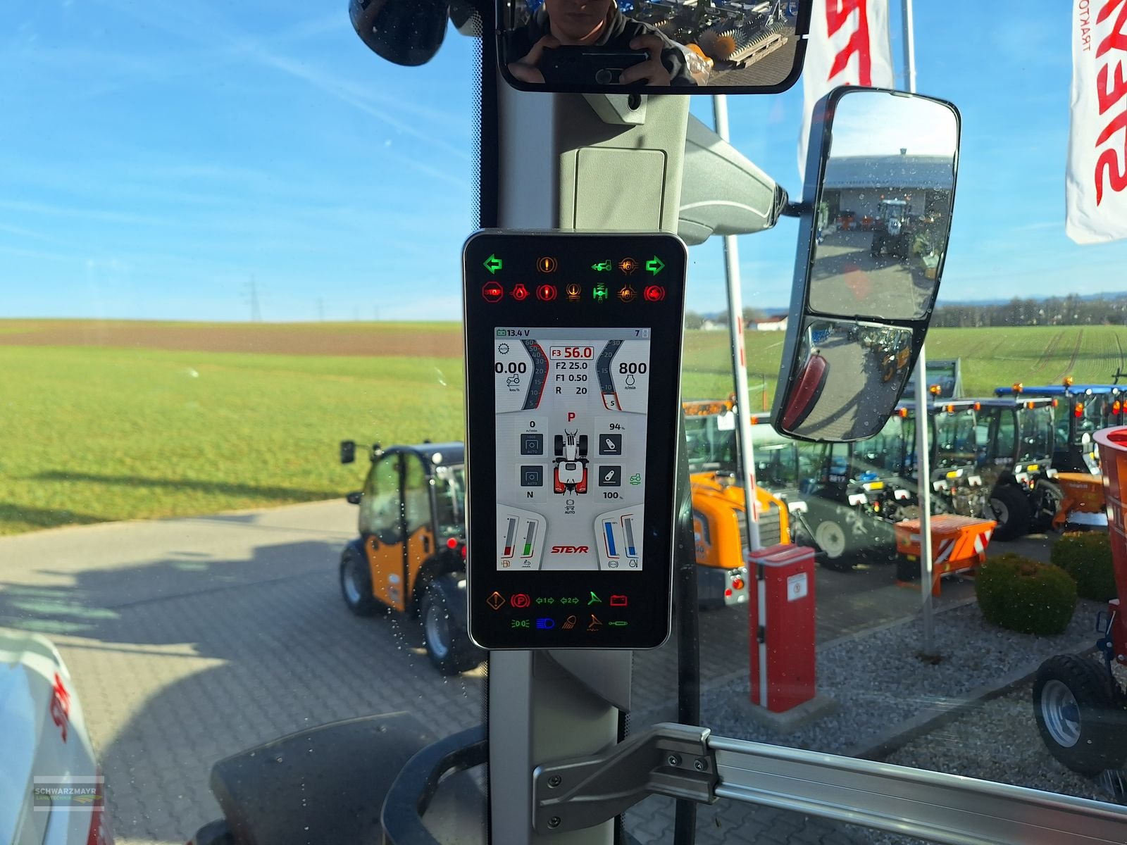 Traktor Türe ait Steyr 6200 Absolut, Neumaschine içinde Aurolzmünster (resim 20)