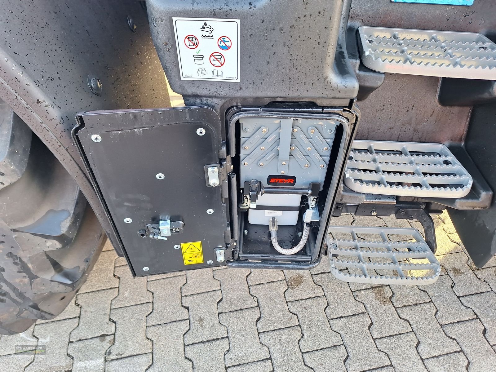 Traktor Türe ait Steyr 6200 Absolut, Neumaschine içinde Aurolzmünster (resim 11)