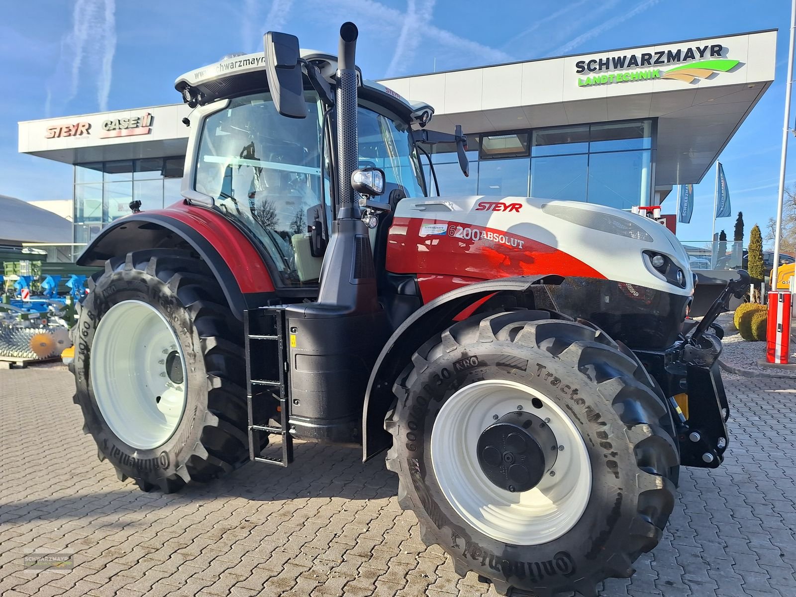 Traktor Türe ait Steyr 6200 Absolut, Neumaschine içinde Aurolzmünster (resim 1)