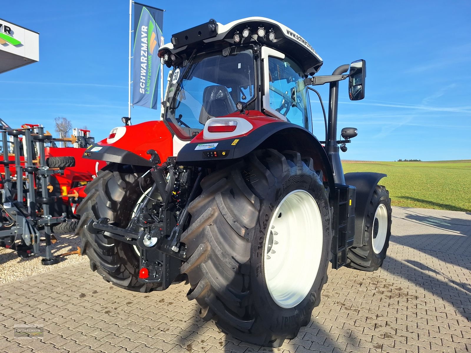 Traktor Türe ait Steyr 6200 Absolut, Neumaschine içinde Aurolzmünster (resim 3)