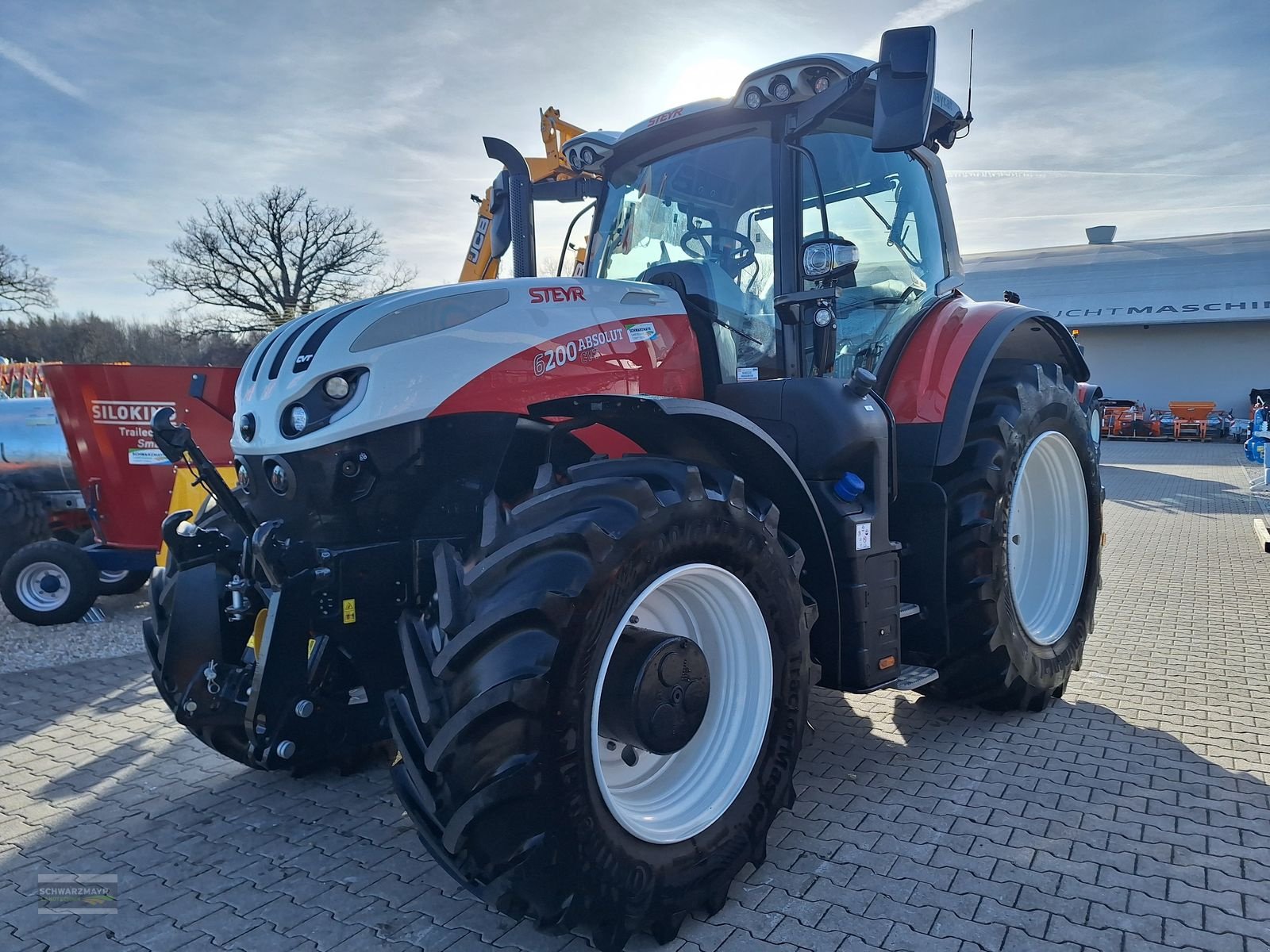 Traktor Türe ait Steyr 6200 Absolut, Neumaschine içinde Aurolzmünster (resim 8)