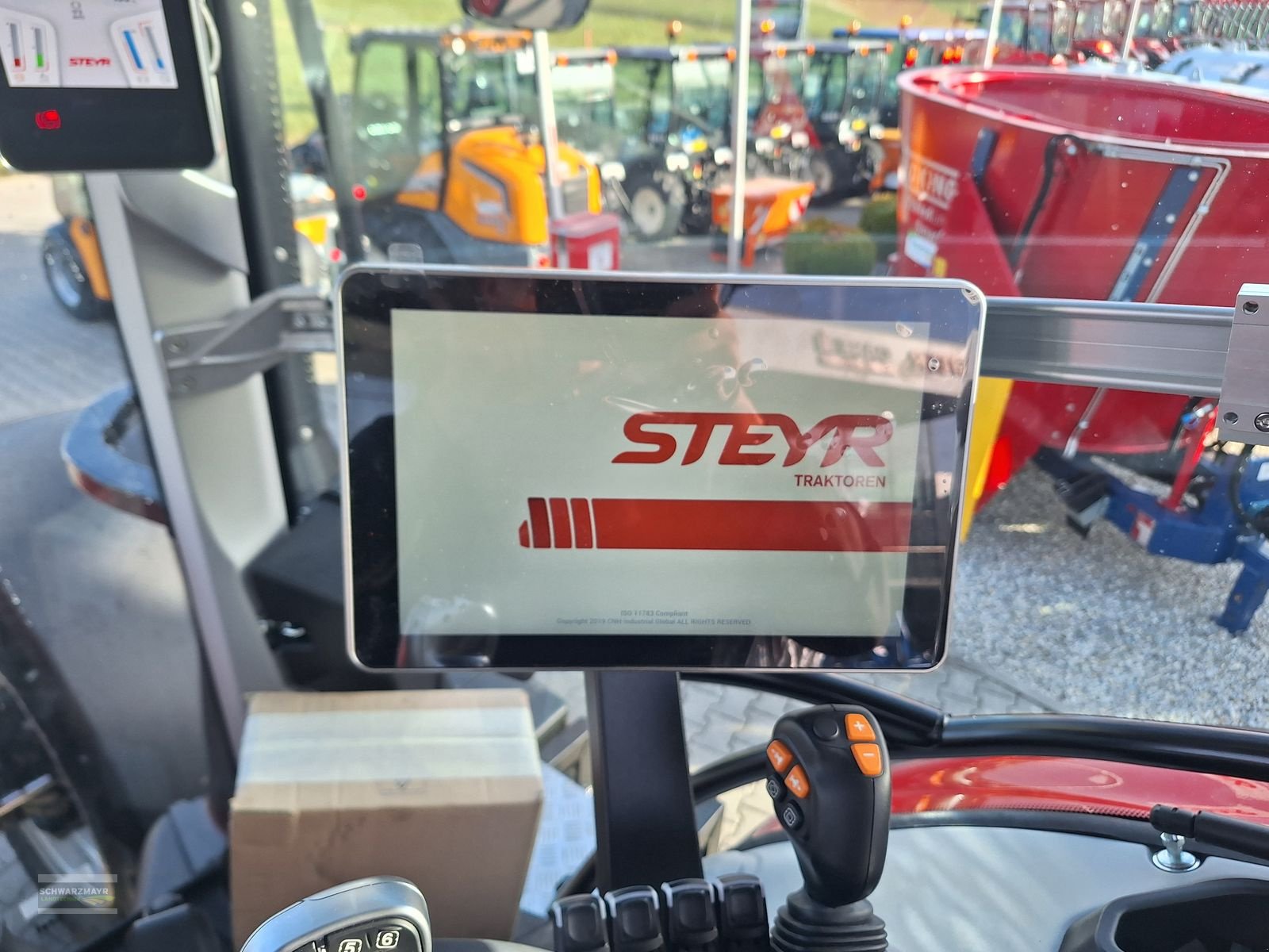 Traktor Türe ait Steyr 6200 Absolut, Neumaschine içinde Aurolzmünster (resim 21)