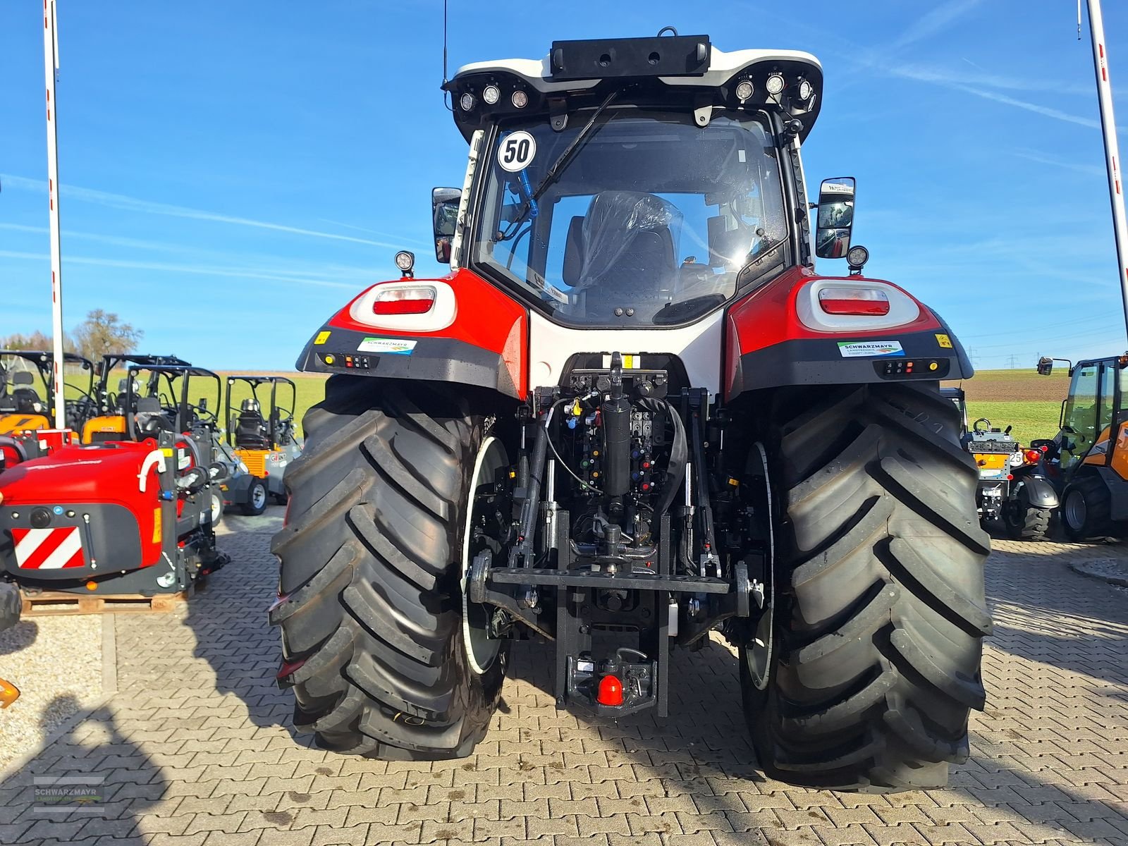 Traktor Türe ait Steyr 6200 Absolut, Neumaschine içinde Aurolzmünster (resim 4)