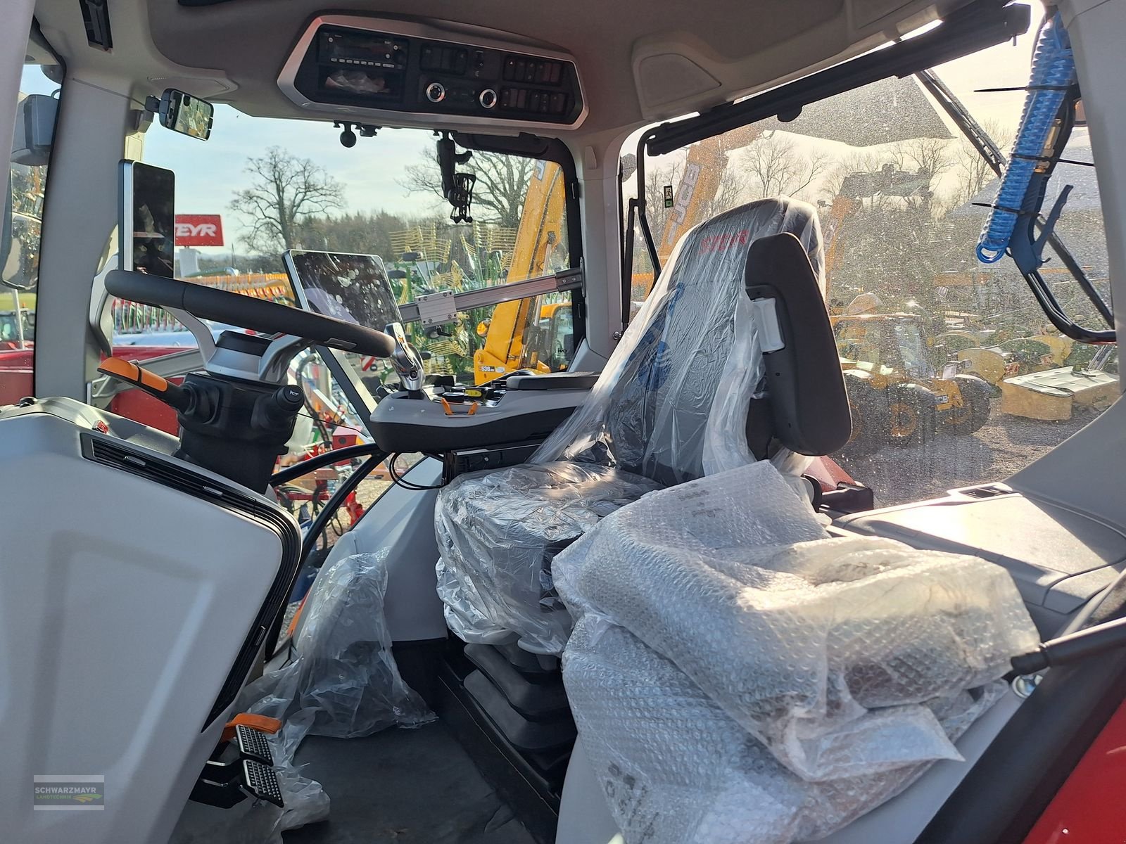 Traktor Türe ait Steyr 6200 Absolut, Neumaschine içinde Aurolzmünster (resim 15)