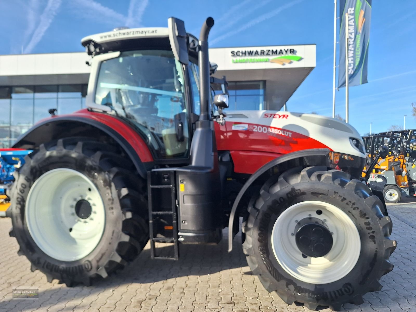 Traktor Türe ait Steyr 6200 Absolut, Neumaschine içinde Aurolzmünster (resim 2)