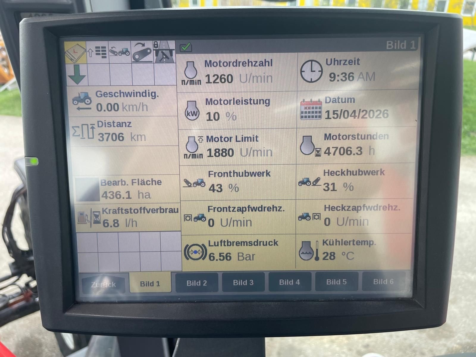 Traktor Türe ait Steyr 6200 CVT, Gebrauchtmaschine içinde Harmannsdorf (resim 11)