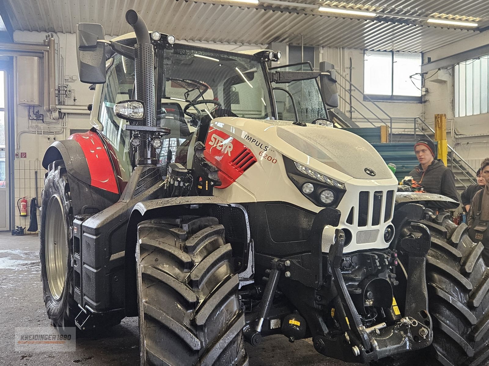 Traktor del tipo Steyr 6200 Impuls CVT, Neumaschine In Altenfelden (Immagine 8)