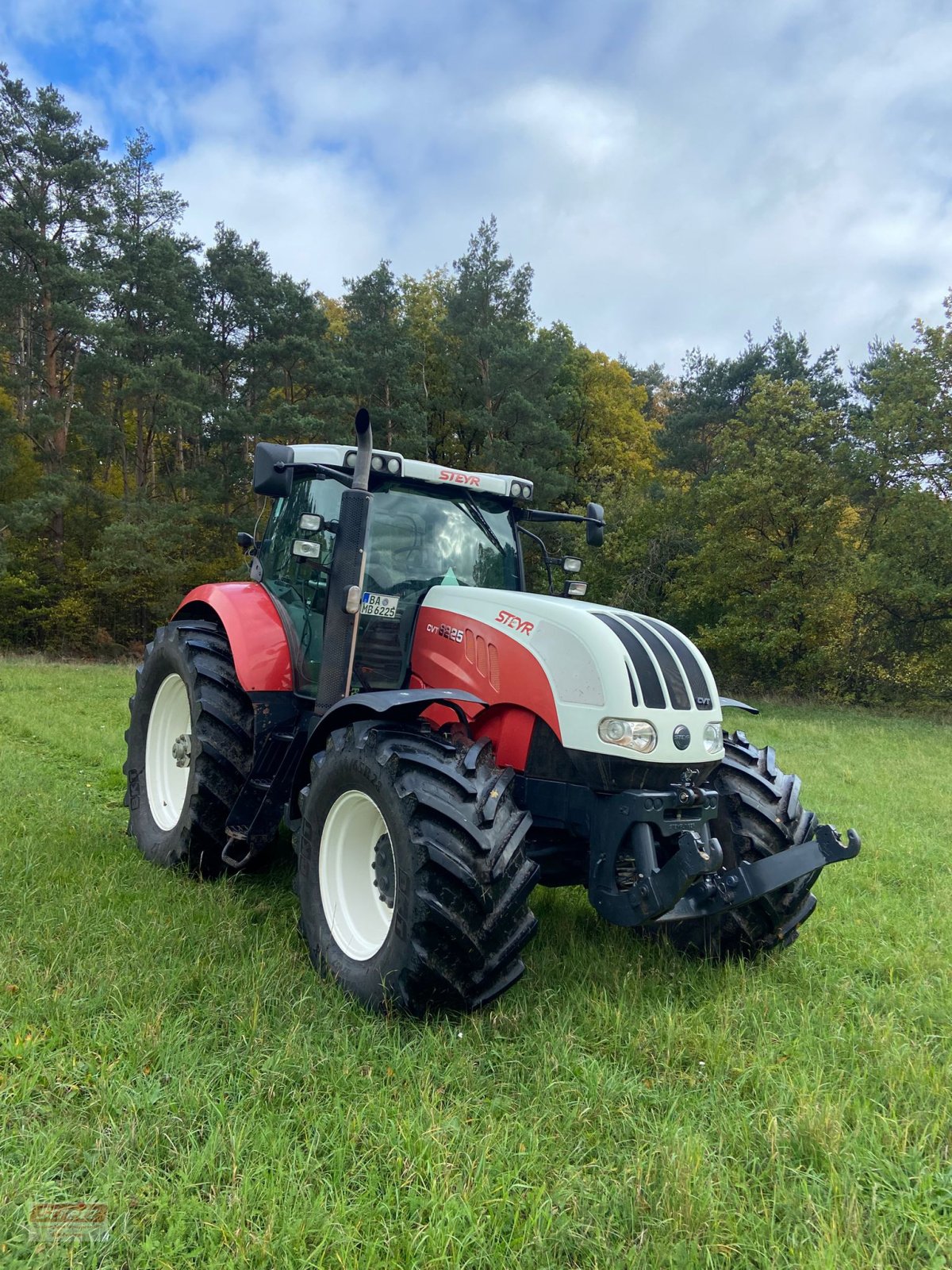Traktor типа Steyr 6225 CVT, Gebrauchtmaschine в Kirchlauter (Фотография 6)