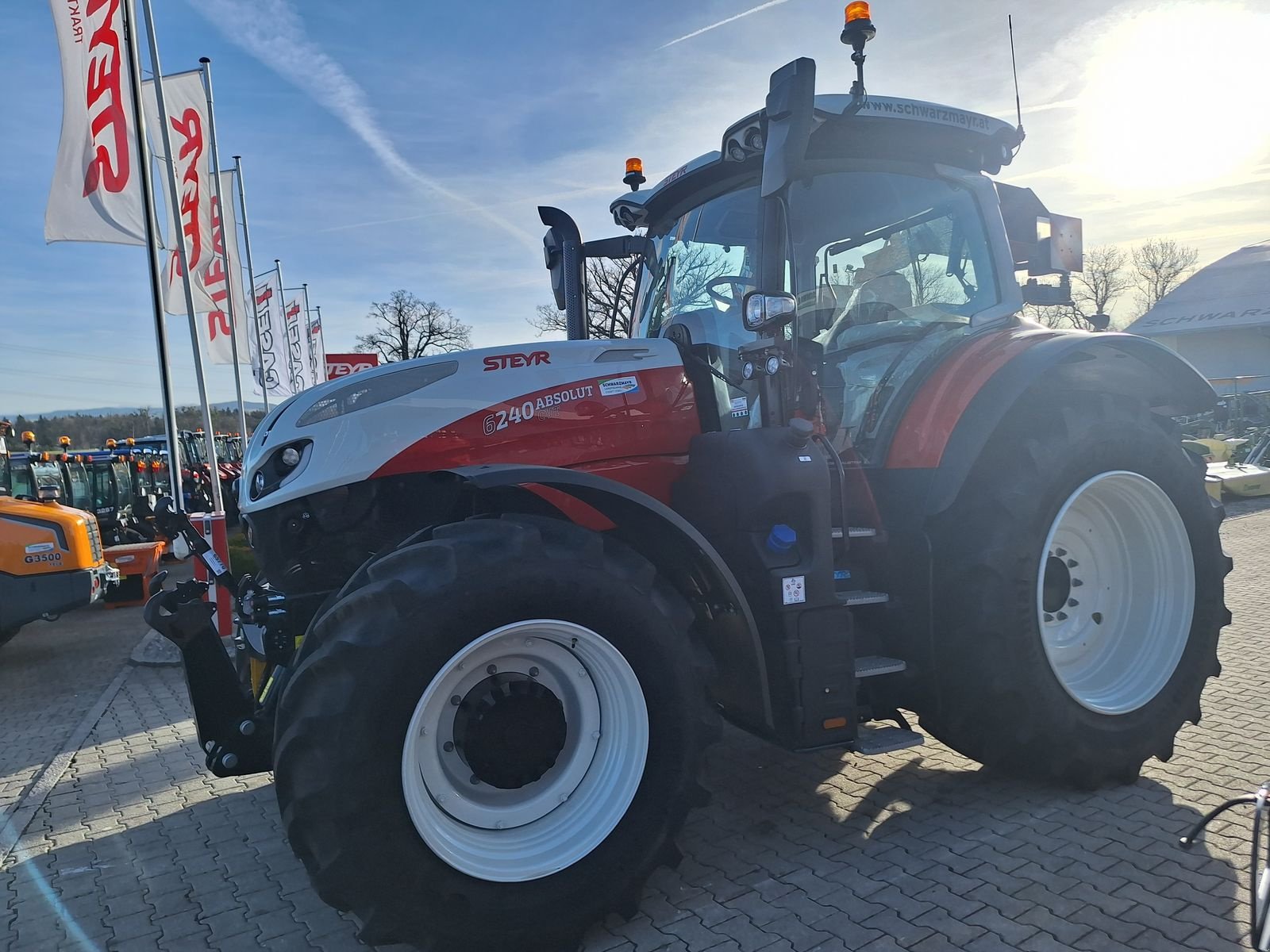 Traktor Türe ait Steyr 6240 Absolut CVT, Neumaschine içinde Harmannsdorf (resim 1)