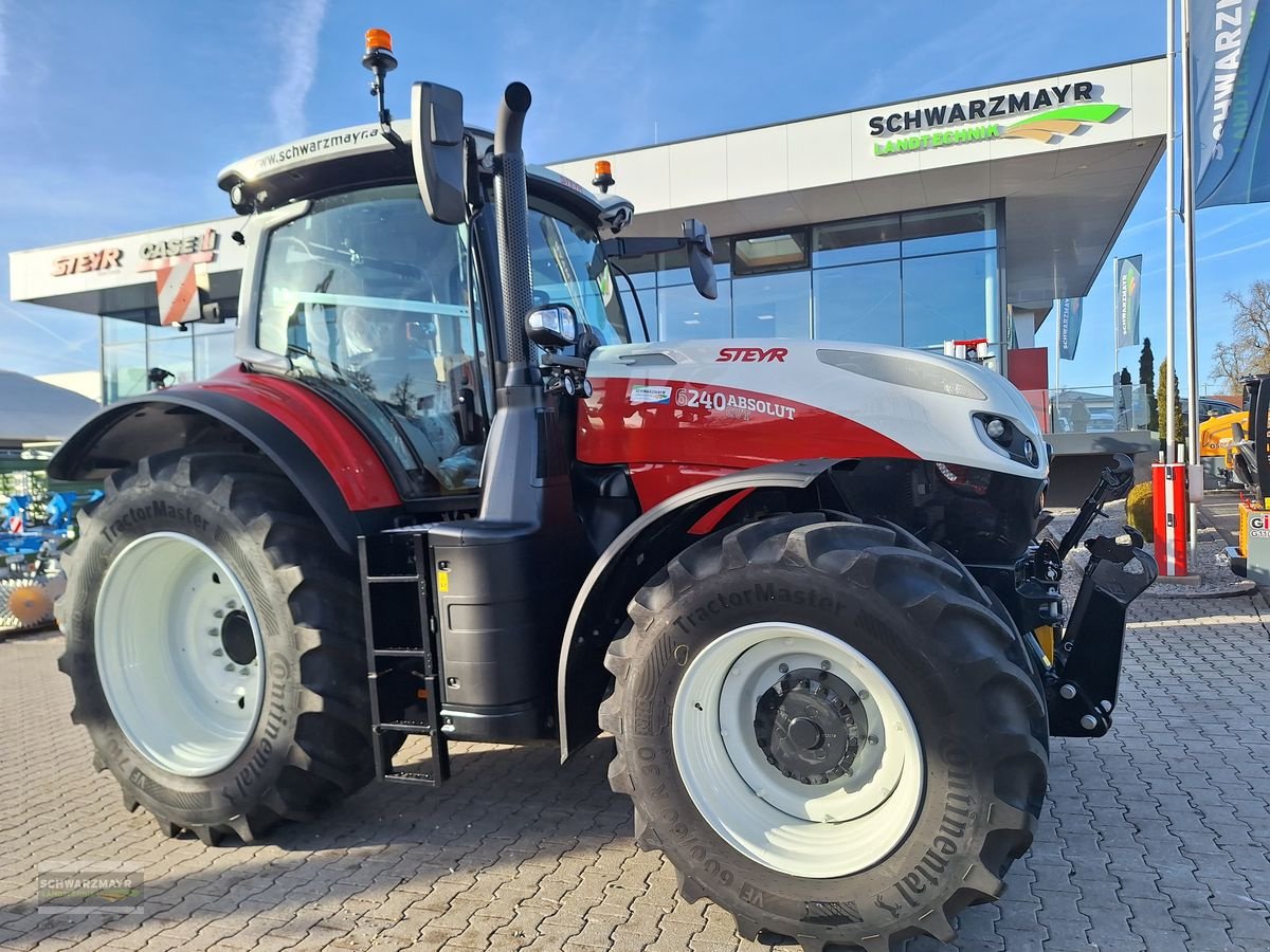 Traktor des Typs Steyr 6240 Absolut CVT, Neumaschine in Aurolzmünster (Bild 1)