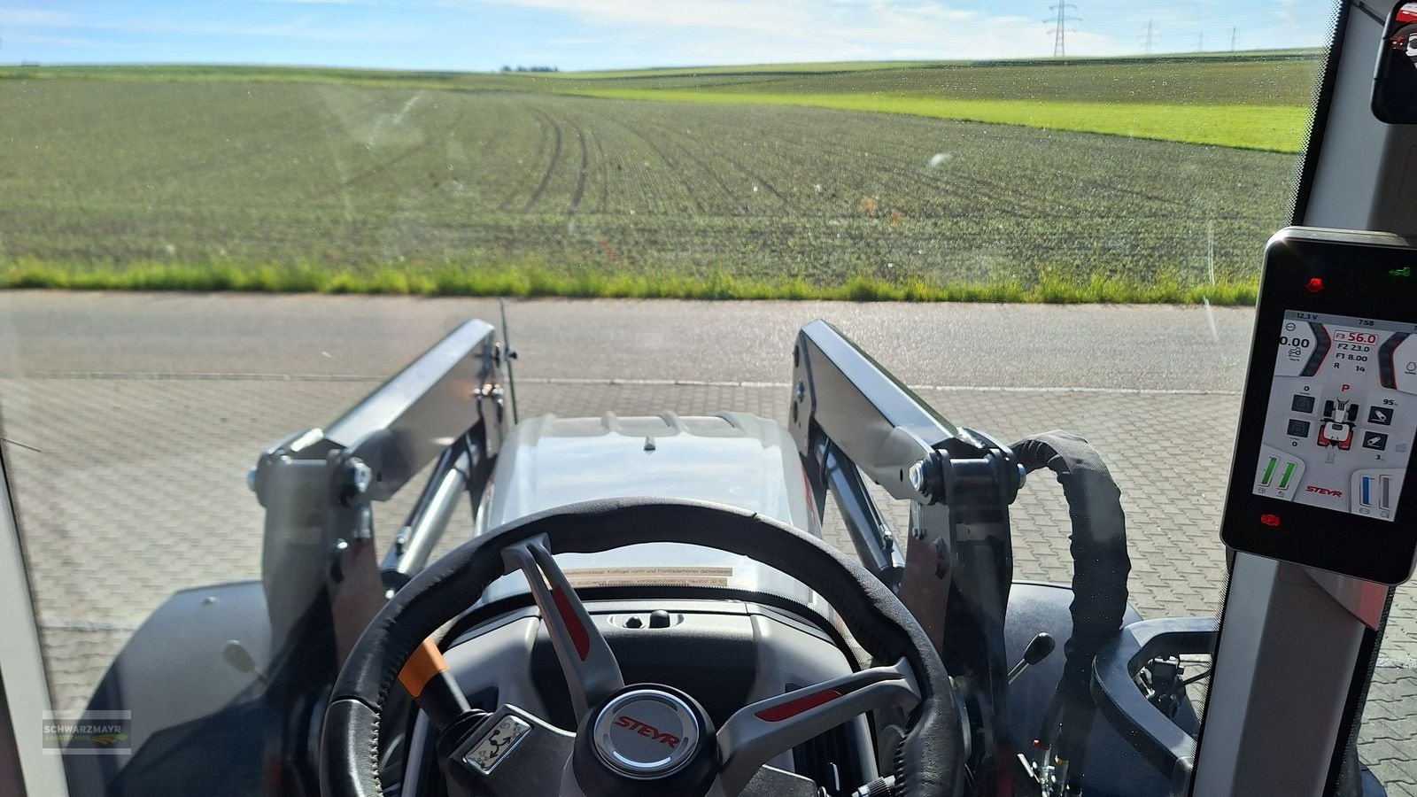 Traktor des Typs Steyr 6240 ABSOLUT CVT, Neumaschine in Aurolzmünster (Bild 28)