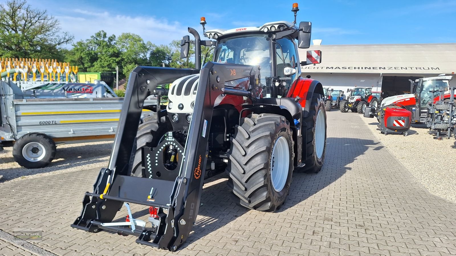 Traktor des Typs Steyr 6240 ABSOLUT CVT, Neumaschine in Aurolzmünster (Bild 10)