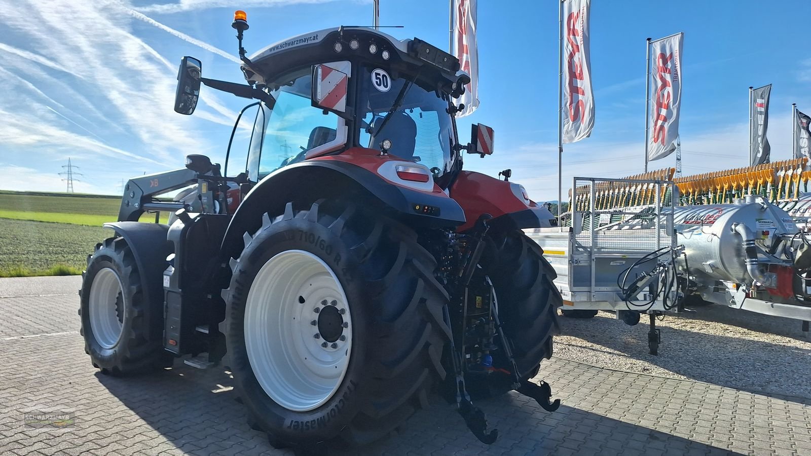 Traktor des Typs Steyr 6240 ABSOLUT CVT, Neumaschine in Aurolzmünster (Bild 8)