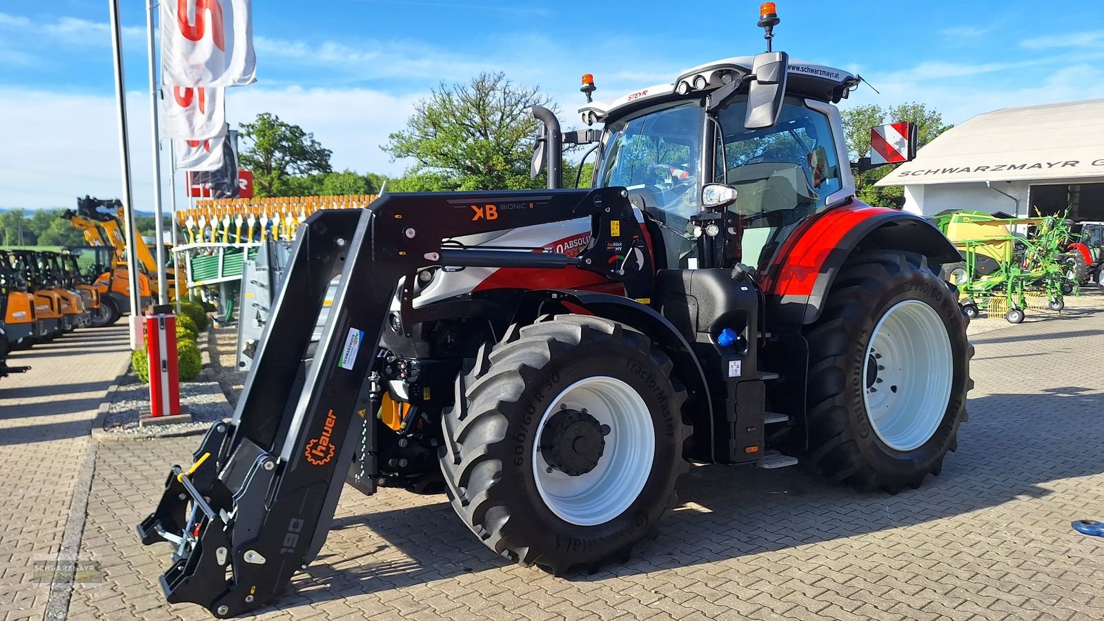 Traktor des Typs Steyr 6240 ABSOLUT CVT, Neumaschine in Aurolzmünster (Bild 9)