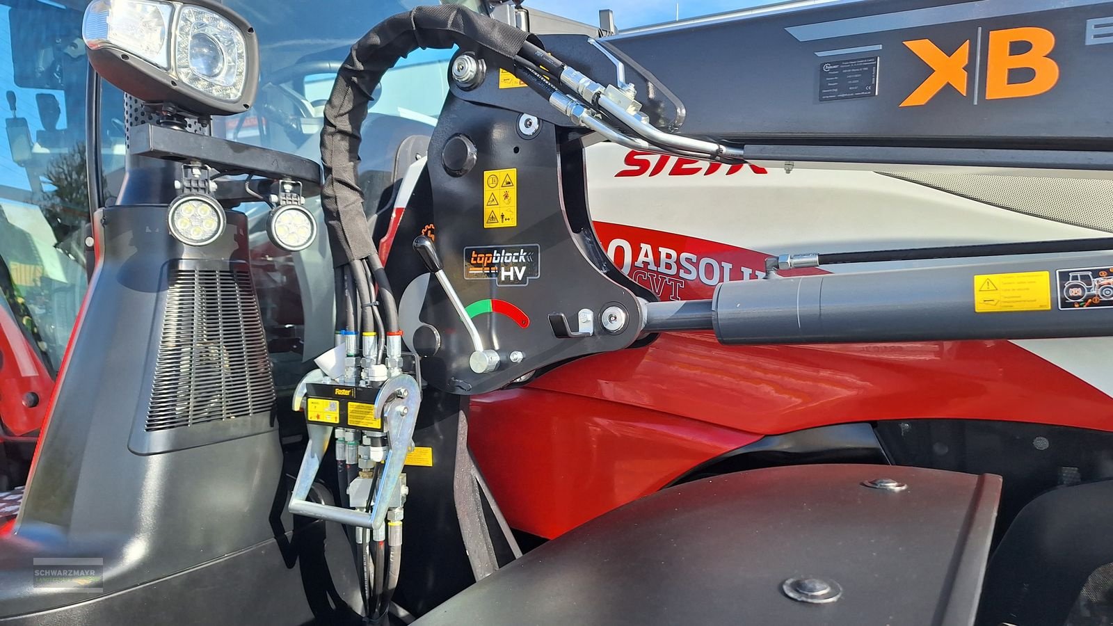 Traktor des Typs Steyr 6240 ABSOLUT CVT, Neumaschine in Aurolzmünster (Bild 16)