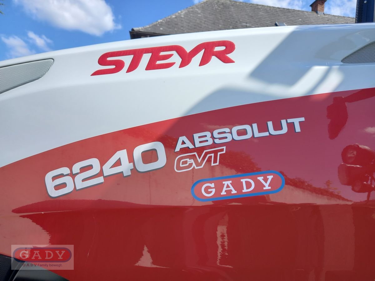Traktor des Typs Steyr 6240 Absolut CVT, Neumaschine in Lebring (Bild 28)