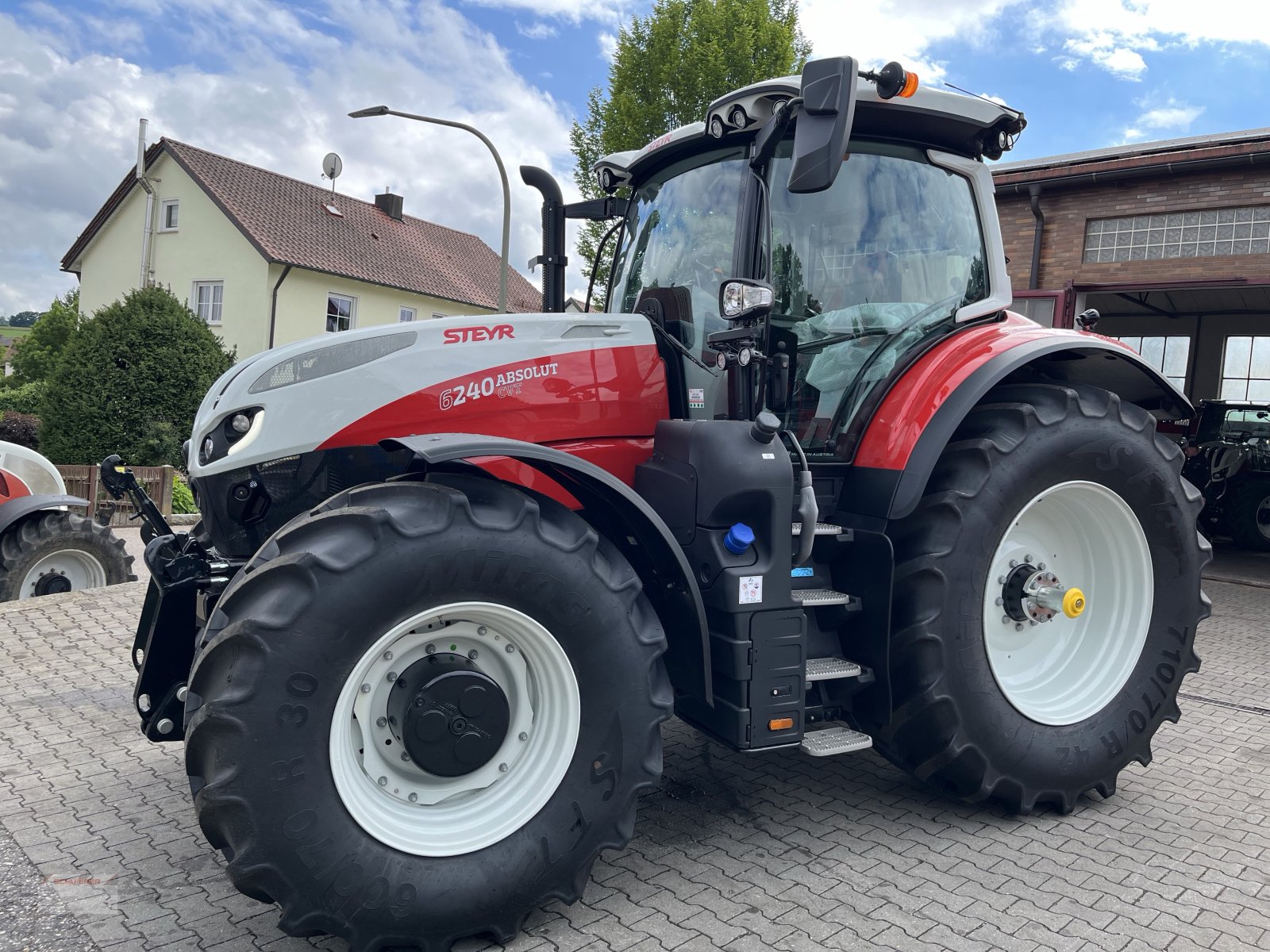 Traktor des Typs Steyr 6240 Absolut CVT, Gebrauchtmaschine in Schwandorf (Bild 1)