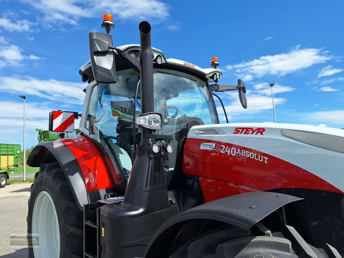 Traktor des Typs Steyr 6240 Absolut CVT, Mietmaschine in Gampern (Bild 10)