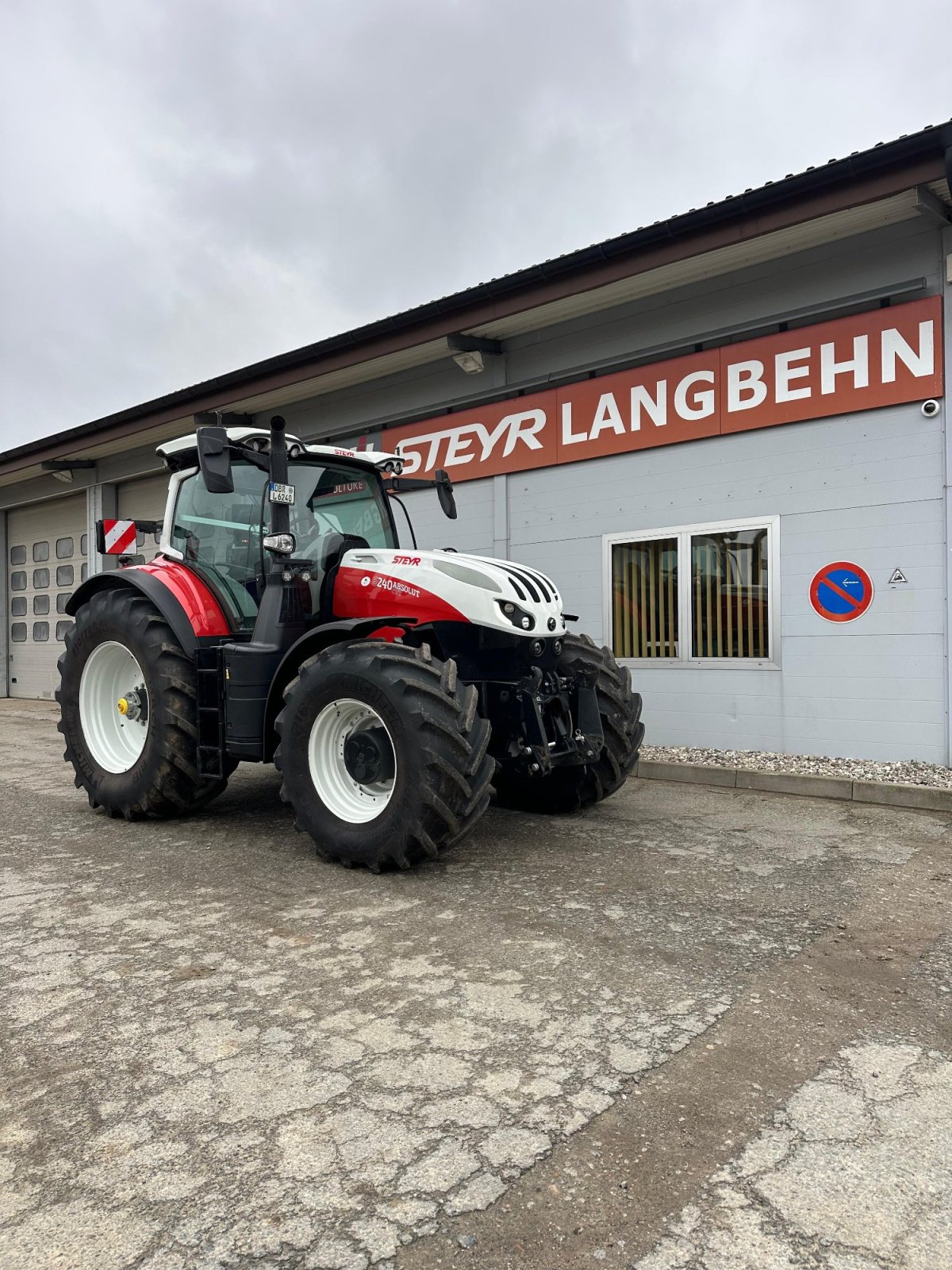 Traktor типа Steyr 6240 Absolut, Gebrauchtmaschine в Klempau (Фотография 5)