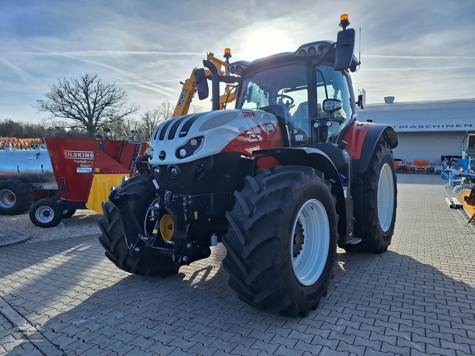 Traktor a típus Steyr 6260 Absolut CVT, Neumaschine ekkor: Aurolzmünster (Kép 8)