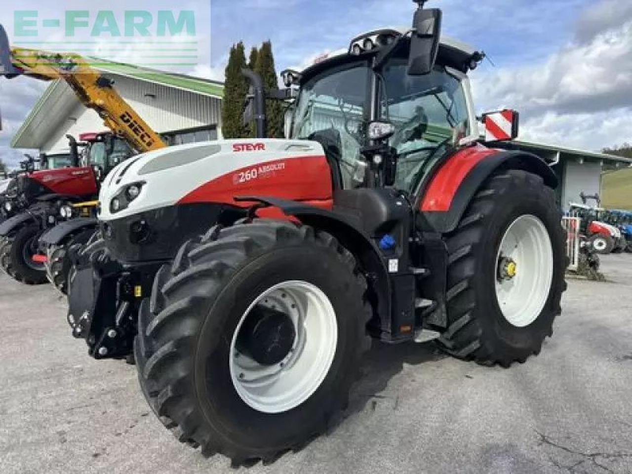Traktor του τύπου Steyr 6260 absolut cvt, Gebrauchtmaschine σε SANKT MARIENKIRCHEN BEI SCHÄRDING (Φωτογραφία 1)