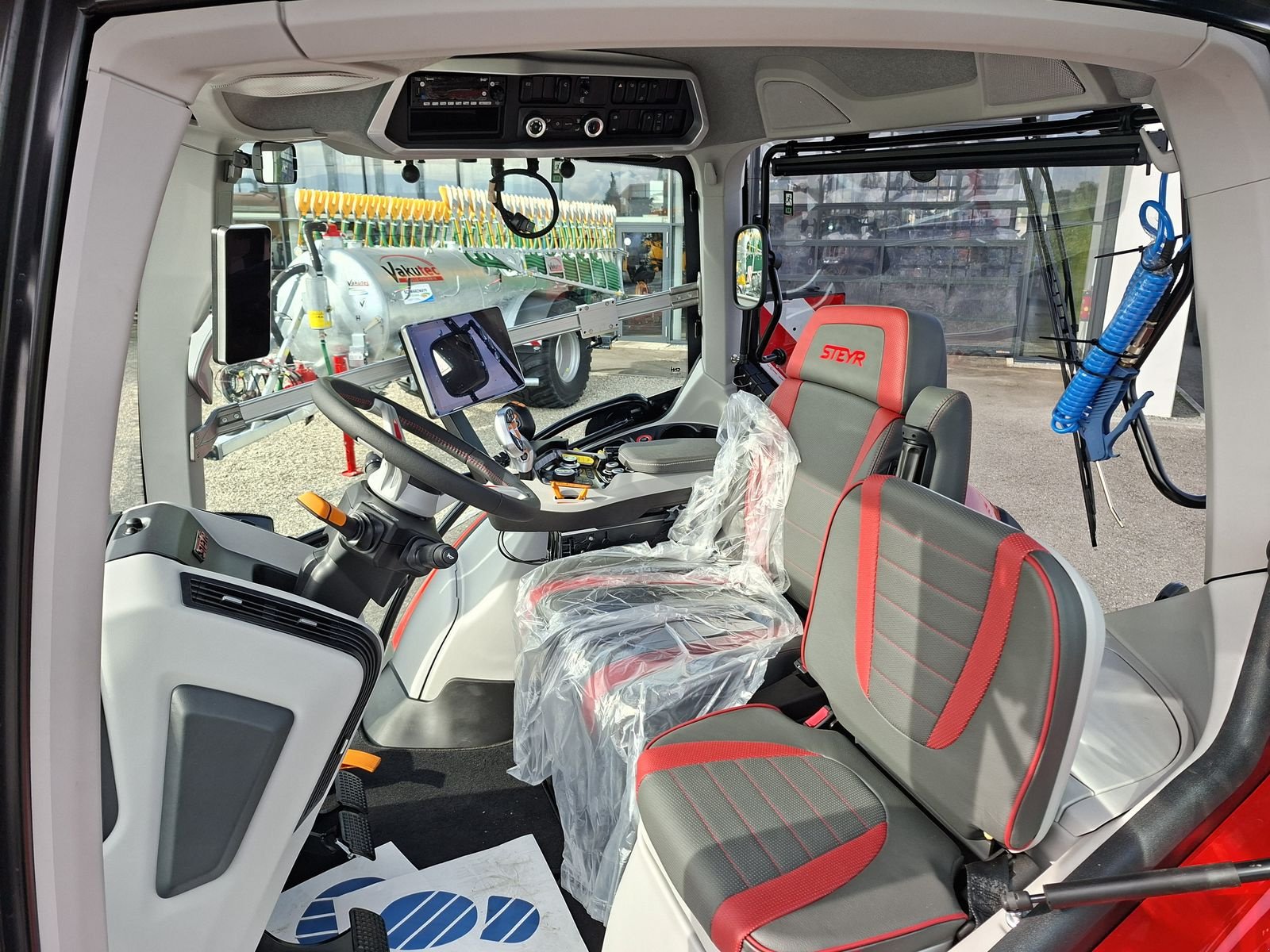 Traktor a típus Steyr 6280 ABSOLUT CVT, Mietmaschine ekkor: Harmannsdorf (Kép 25)