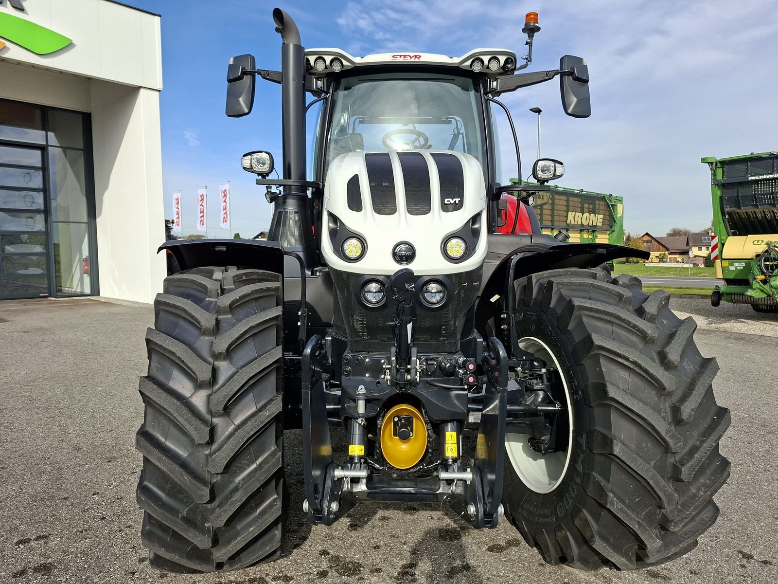 Traktor a típus Steyr 6280 ABSOLUT CVT, Mietmaschine ekkor: Harmannsdorf (Kép 4)