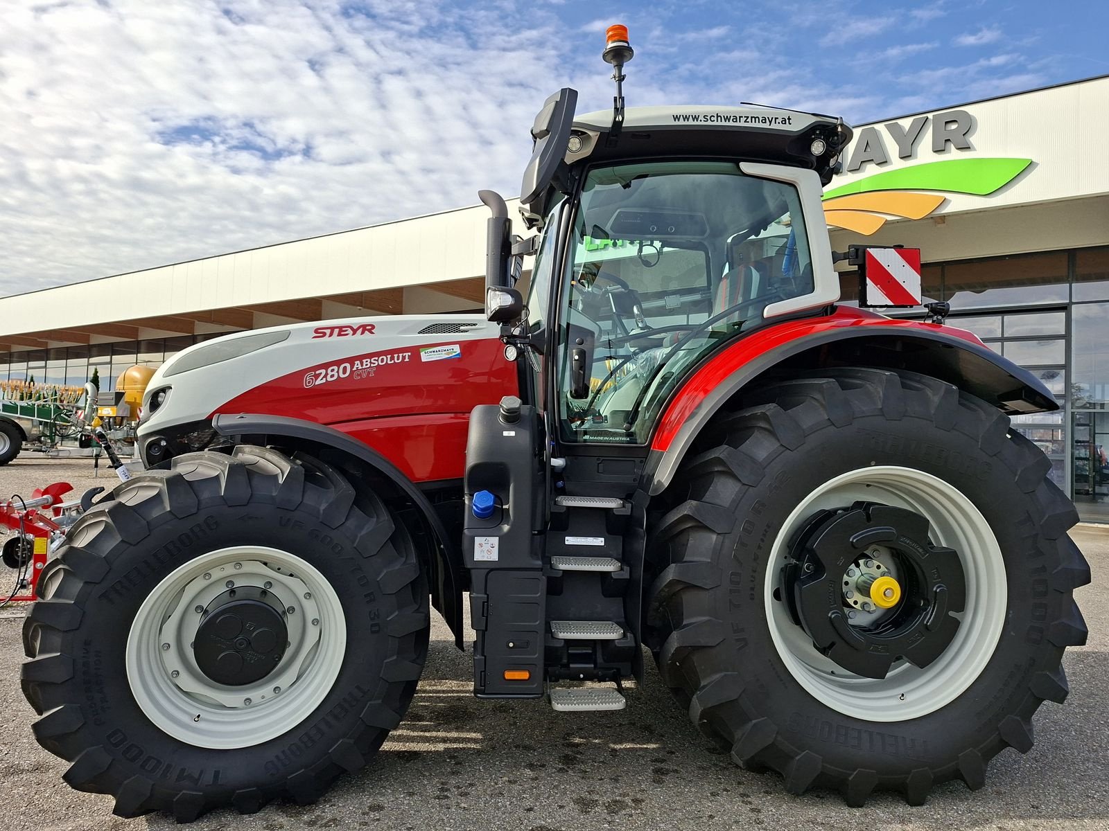 Traktor a típus Steyr 6280 ABSOLUT CVT, Mietmaschine ekkor: Harmannsdorf (Kép 2)