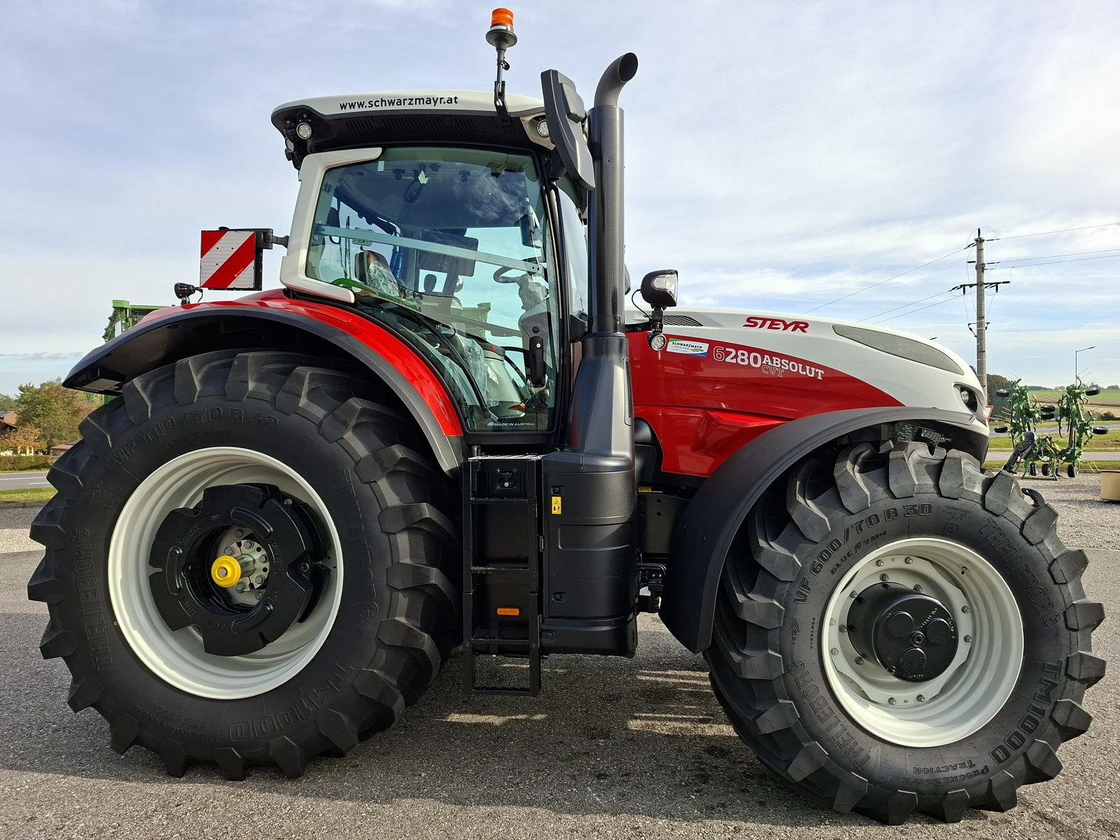 Traktor a típus Steyr 6280 ABSOLUT CVT, Mietmaschine ekkor: Harmannsdorf (Kép 7)