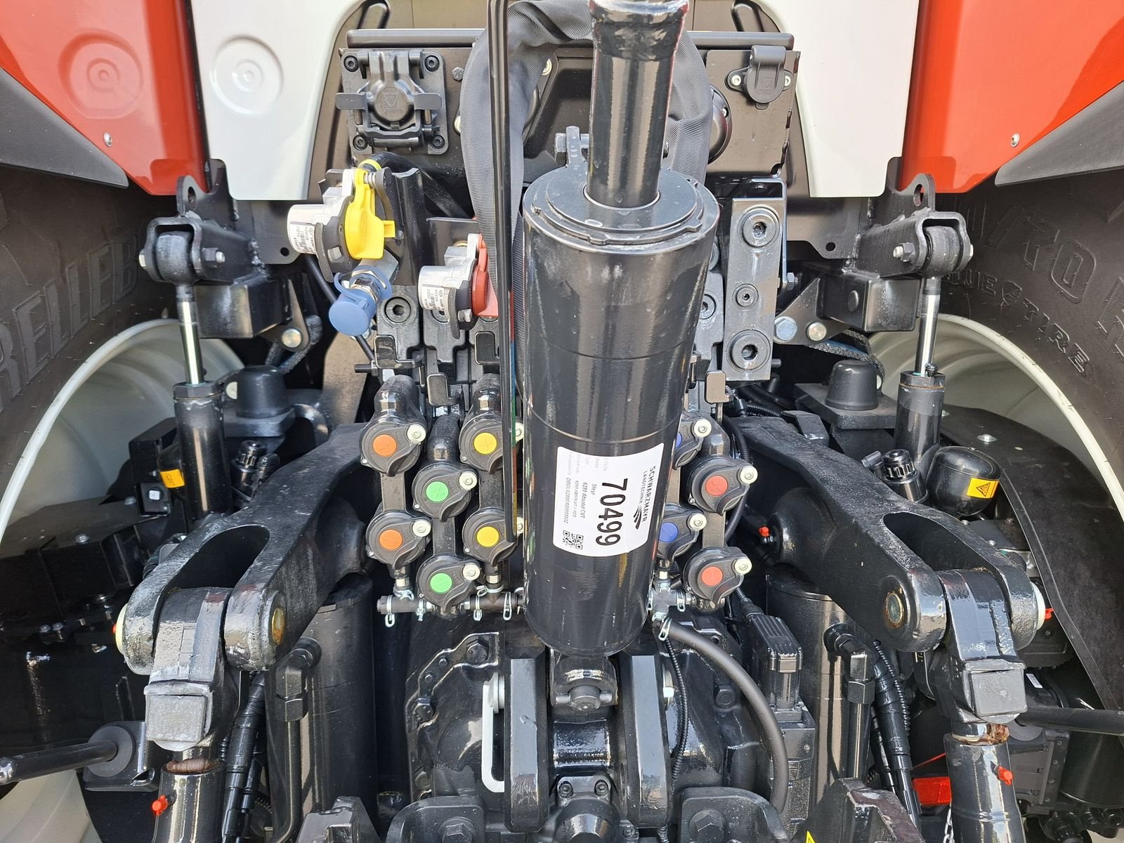 Traktor a típus Steyr 6280 ABSOLUT CVT, Mietmaschine ekkor: Harmannsdorf (Kép 14)