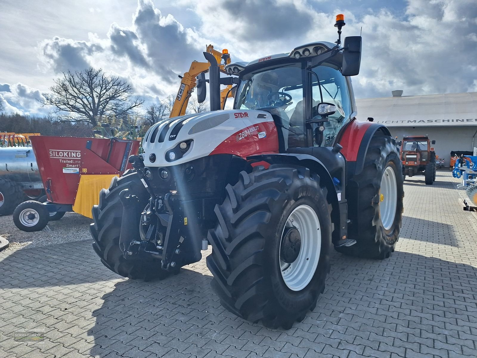 Traktor vrste Steyr 6280 Absolut CVT, Vorführmaschine v Aurolzmünster (Slika 8)