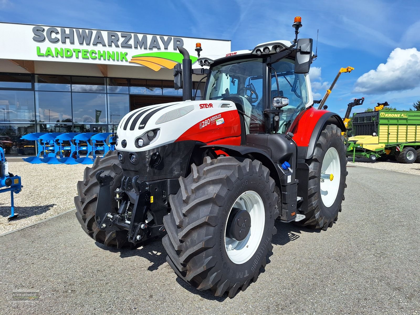 Traktor от тип Steyr 6280 Absolut CVT, Neumaschine в Aurolzmünster (Снимка 3)
