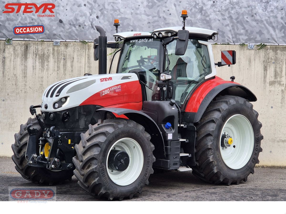 Traktor Türe ait Steyr 6280 Absolut CVT, Vorführmaschine içinde Lebring (resim 1)