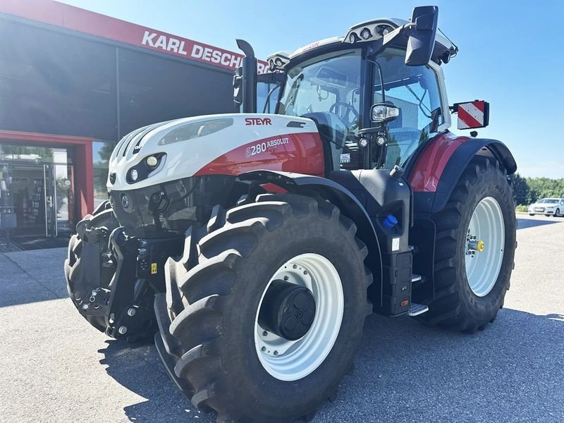 Traktor Türe ait Steyr 6280 ABSOLUT CVT, Vorführmaschine içinde St. Marienkirchen (resim 1)