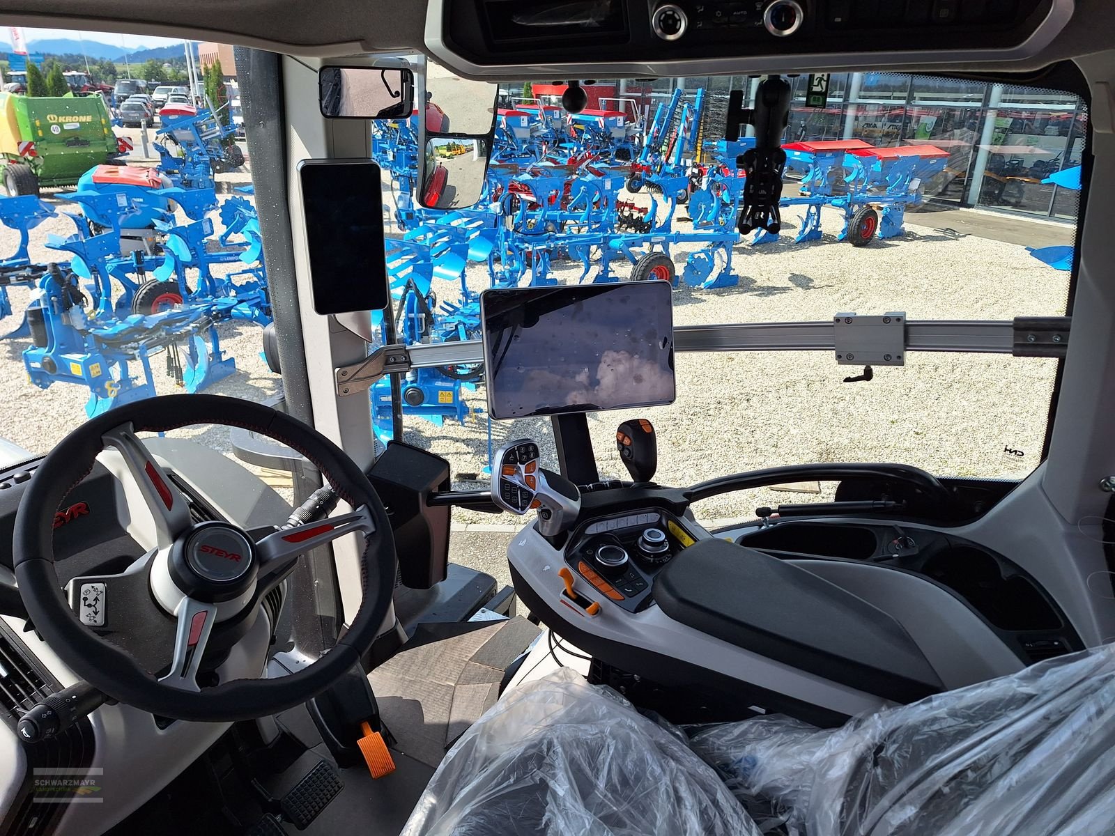 Traktor des Typs Steyr 6280 ABSOLUT CVT, Mietmaschine in Gampern (Bild 15)