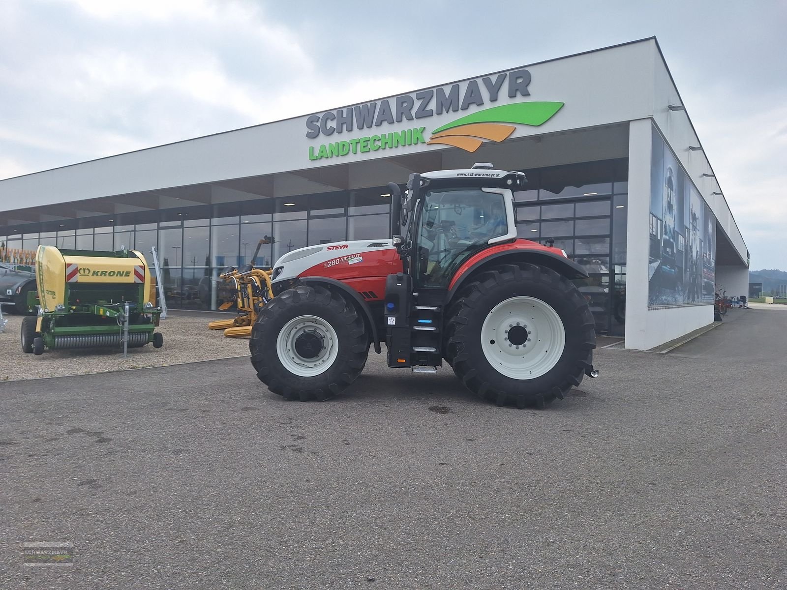 Traktor of the type Steyr 6280 ABSOLUT CVT, Vorführmaschine in Gampern (Picture 13)