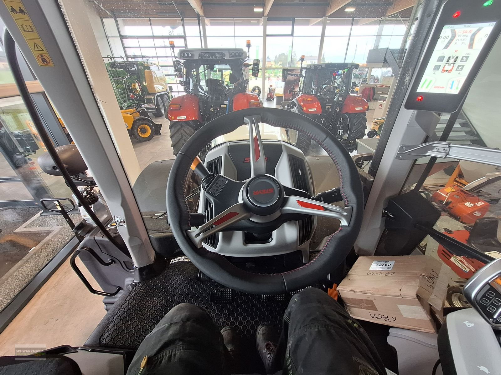 Traktor of the type Steyr 6280 ABSOLUT CVT, Vorführmaschine in Gampern (Picture 22)