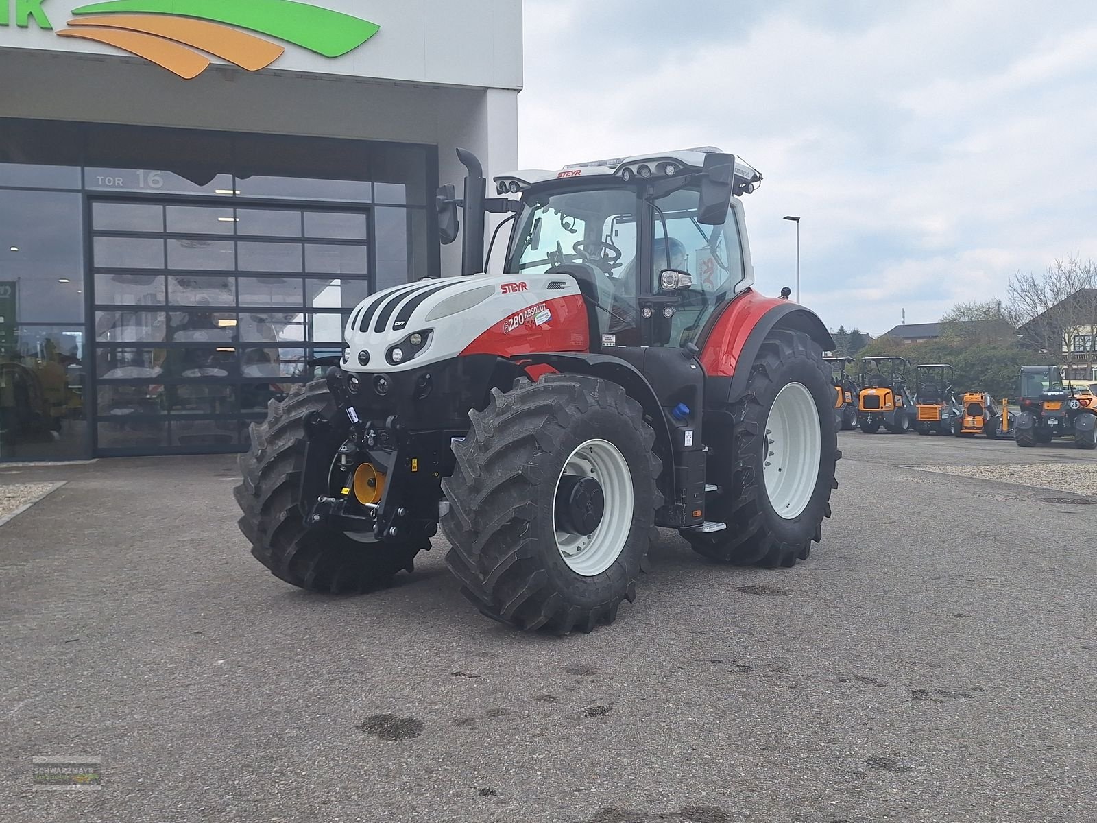Traktor of the type Steyr 6280 ABSOLUT CVT, Vorführmaschine in Gampern (Picture 3)