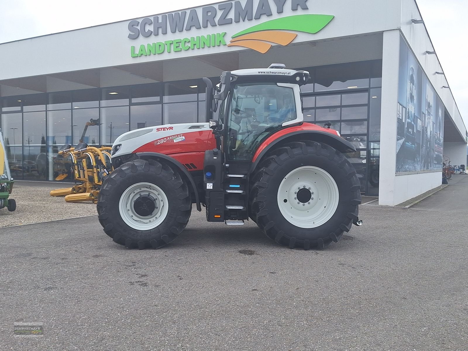 Traktor of the type Steyr 6280 ABSOLUT CVT, Vorführmaschine in Gampern (Picture 2)