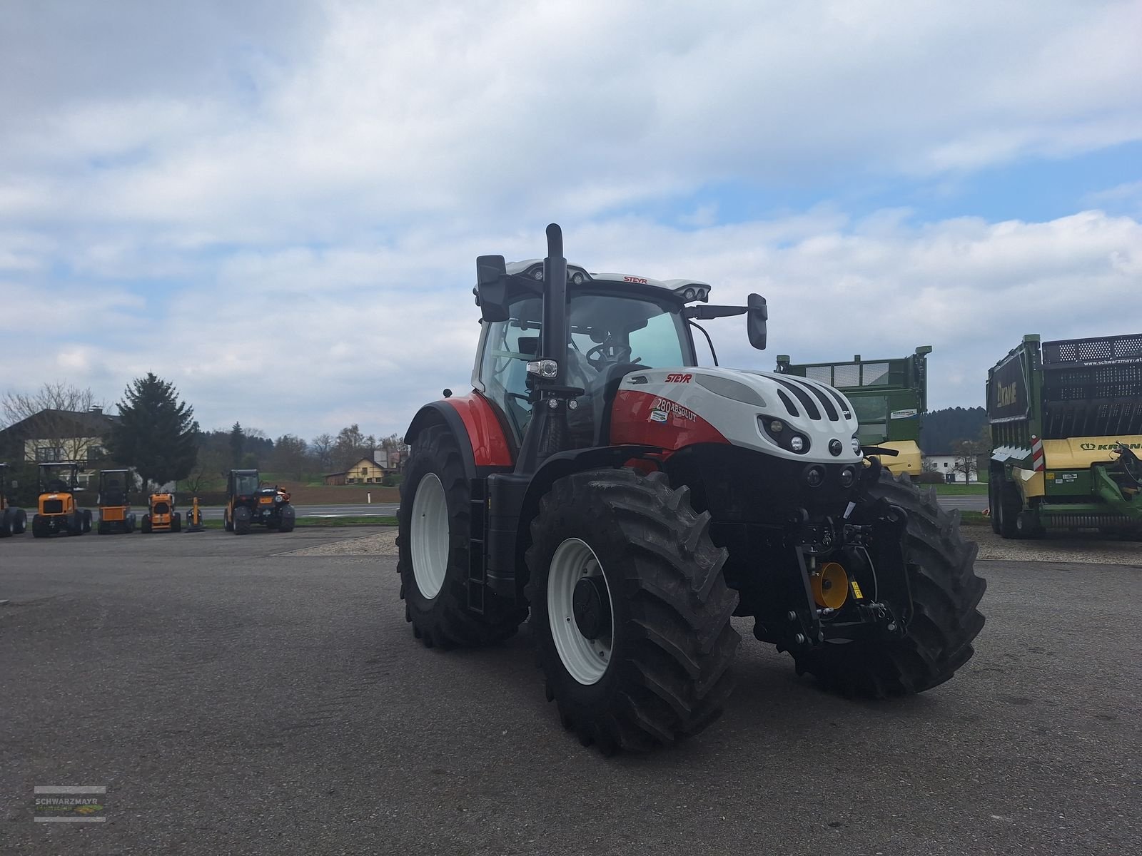 Traktor of the type Steyr 6280 ABSOLUT CVT, Vorführmaschine in Gampern (Picture 5)