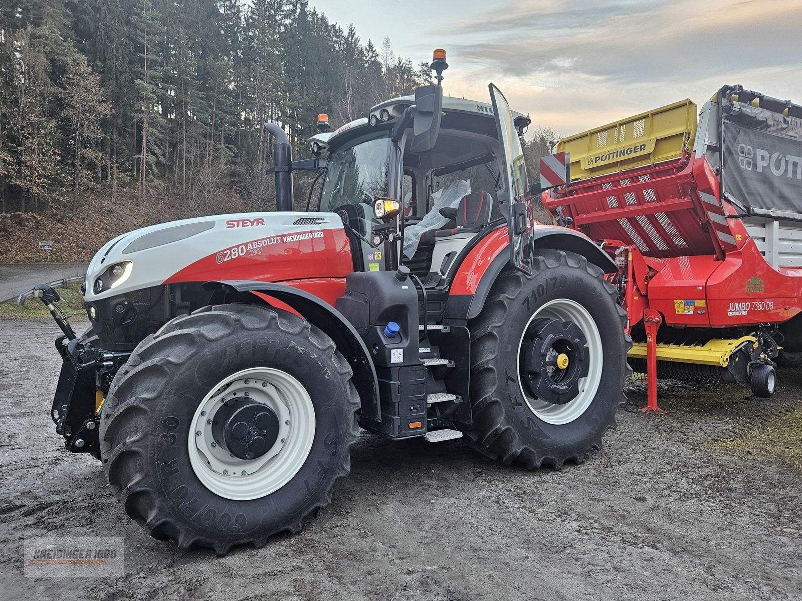 Traktor типа Steyr 6280 CVT, Gebrauchtmaschine в Altenfelden (Фотография 11)
