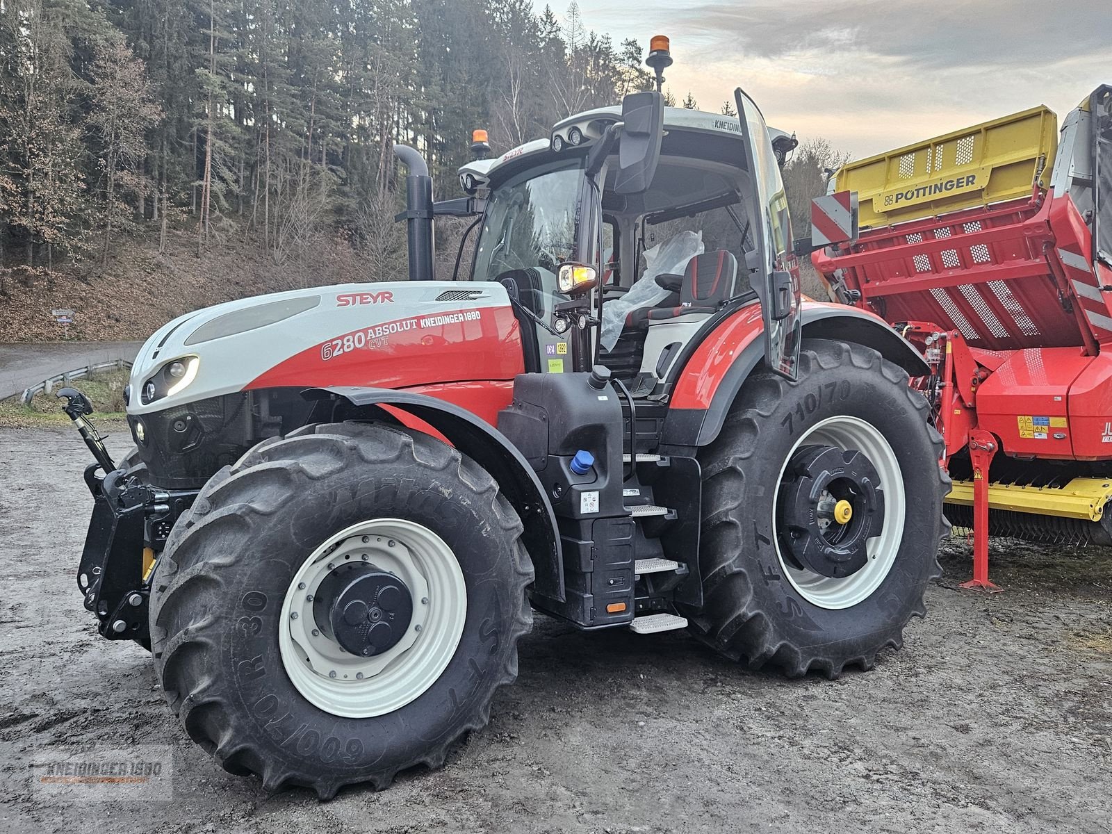 Traktor типа Steyr 6280 CVT, Gebrauchtmaschine в Altenfelden (Фотография 12)