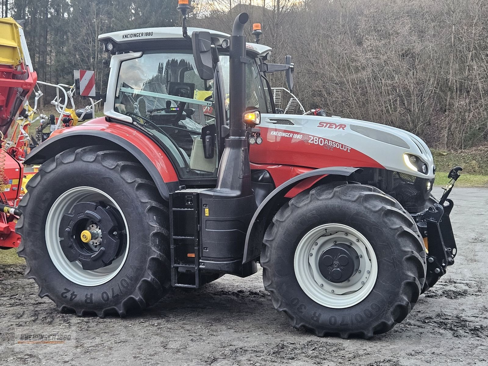 Traktor типа Steyr 6280 CVT, Gebrauchtmaschine в Altenfelden (Фотография 14)
