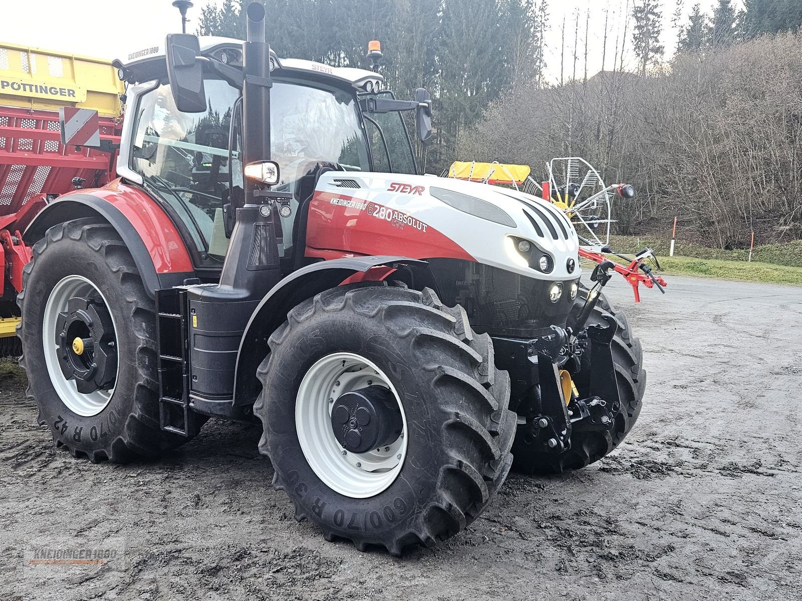 Traktor типа Steyr 6280 CVT, Gebrauchtmaschine в Altenfelden (Фотография 15)